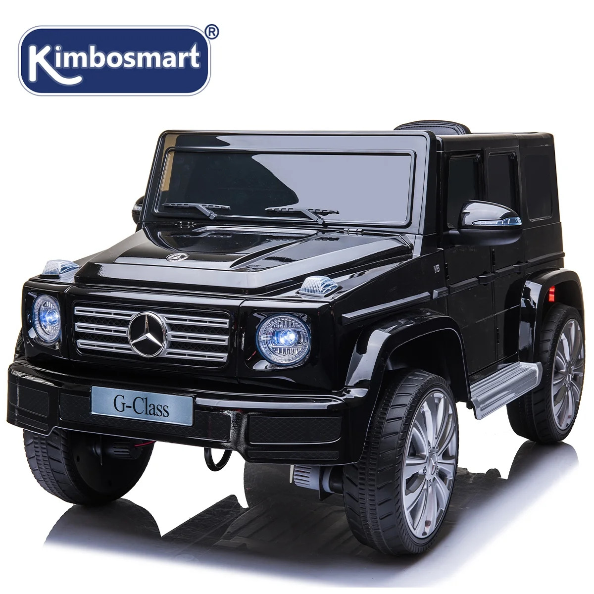 Benz G500 12V Electric Ride on Car for Kids, with Remote Control, 4 Wheels, LED Lights and Music ... | Walmart (US)