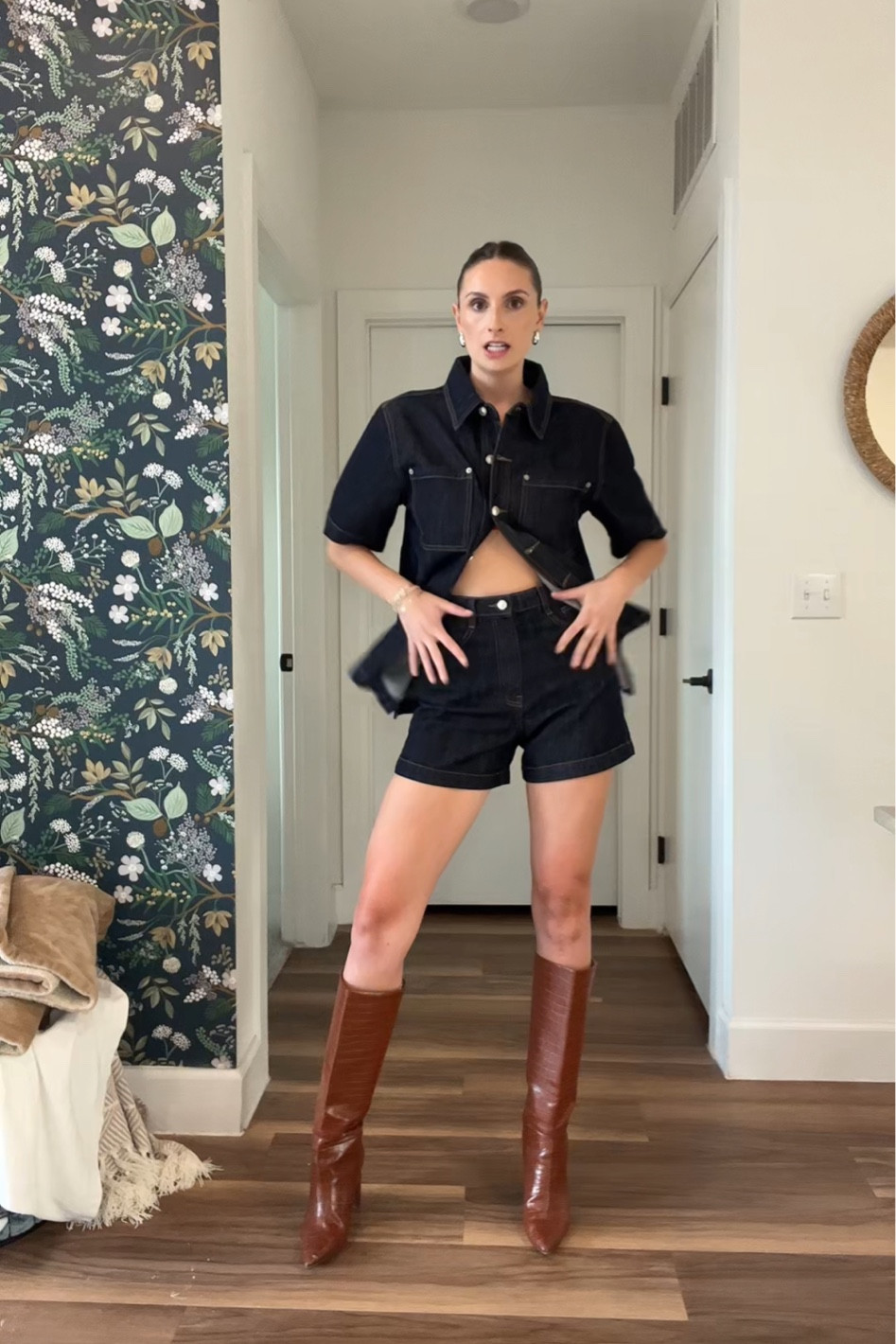 Fall transition outfit! All denim set

#LTKfindsunder100 #LTKSeasonal #LTKstyletip