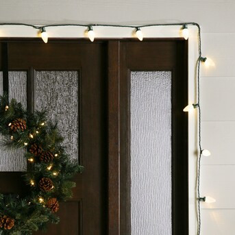 GE  Color Choice 50-Count 32.6-ft Multi-function Color Changing LED Plug-In Christmas String Lig... | Lowe's