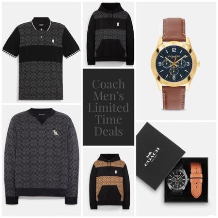 Buy designer gifts for men while these items are on sale for a limited time!! #menswatch #menspolo #menshoodie #designerclothes 

#LTKGiftGuide #LTKworkwear #LTKmens