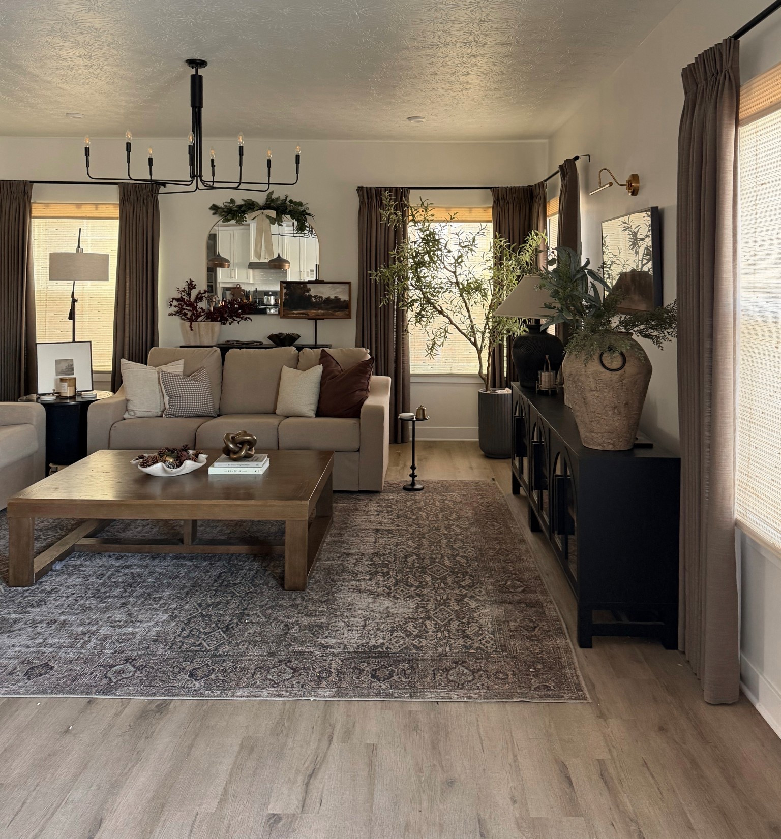 Two pages curtains | custom curtains | organic modern 

#LTKHome