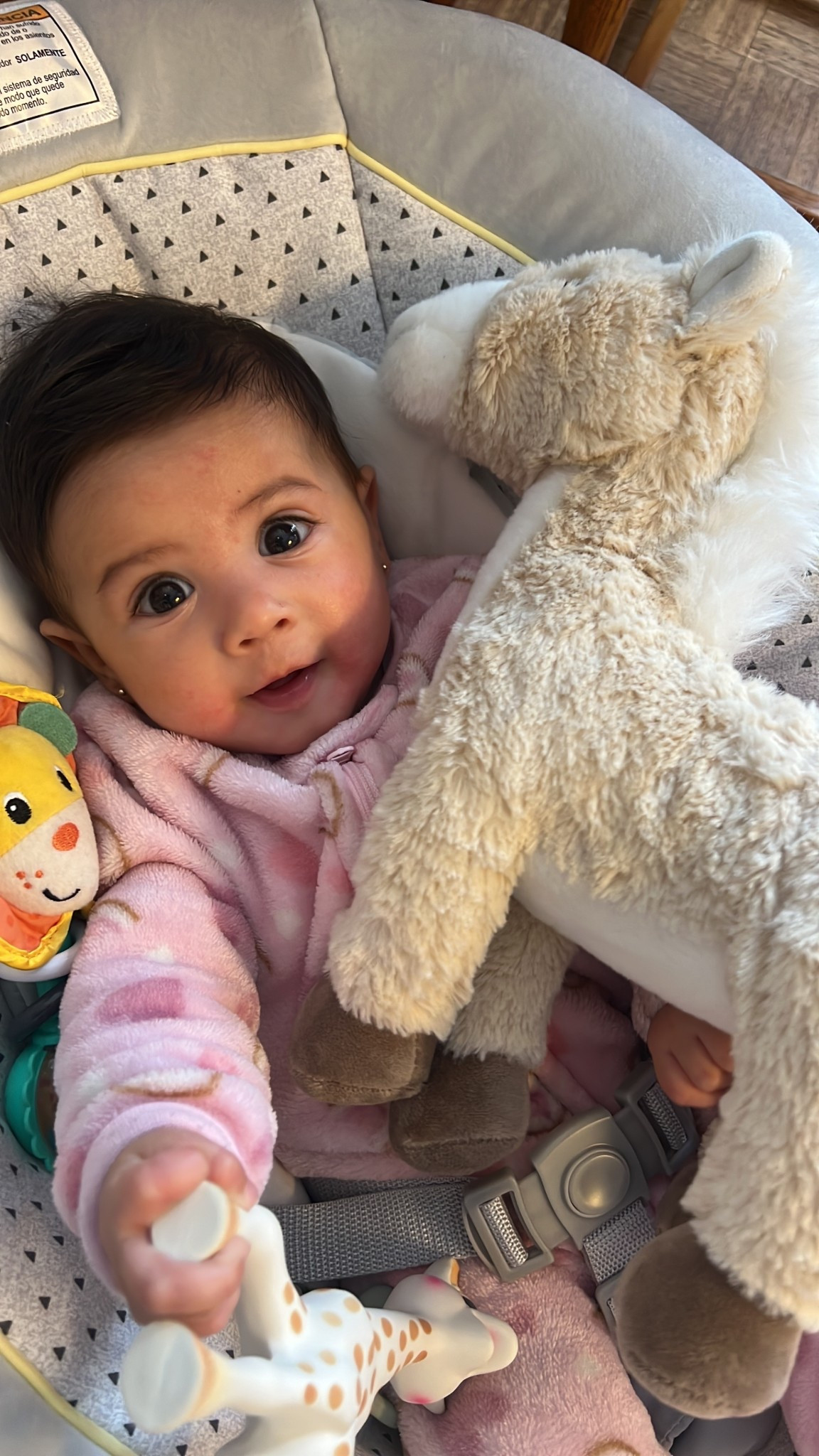 This little moment sums it all up 🥹
Soft pajamas, cozy seat, and her favorite plush for comfort + security. These are the everyday baby essentials that make naps, playtime, and calm moments so much easier—especially for sensitive skin babes.

Perfect for lounging, tummy time, or just soaking in those sweet baby smiles ✨
Linked my go-to baby must-haves that we use daily 🤍

#LTKbaby #LTKkids #MomLife #BabyEssentials #CozyBaby #SensitiveSkinBaby #NewMomMustHaves #LTKfamily

#LTKmomlife #LTKBaby #LTKdayinmylife
