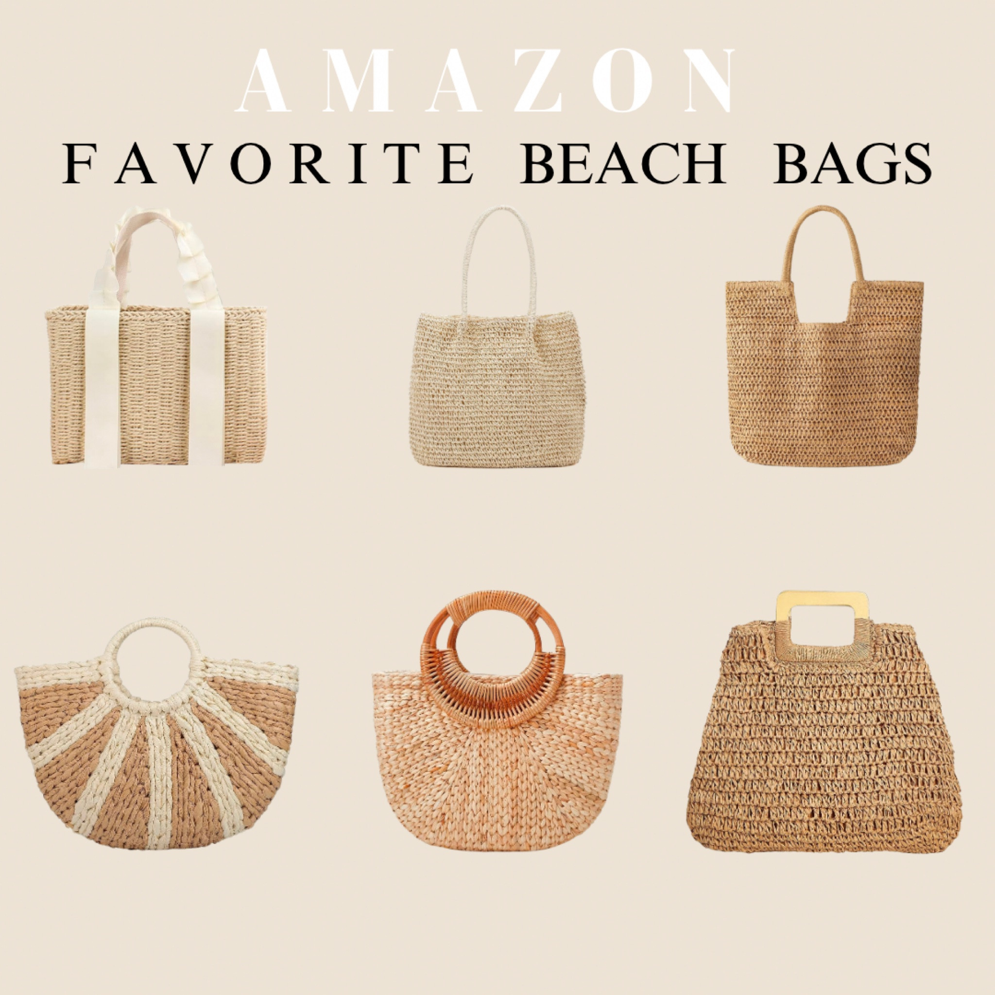 Favorite Summer Beach Bags 


#LTKitbag #LTKU #LTKfindsunder50