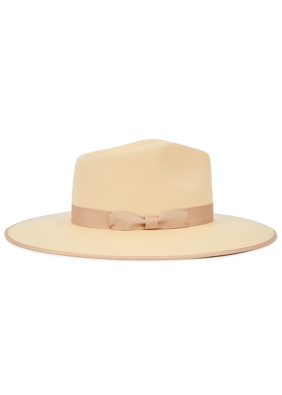 Ivory Rancher wool felt fedora | Harvey Nichols 