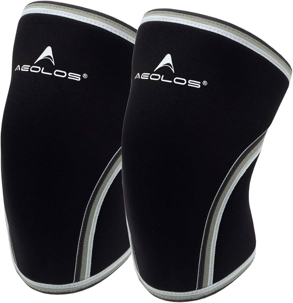 Knee Sleeves (1 Pair)\uff0c7mm Compression Knee Braces for Heavy-Lifting,Squats,Gym and Other Spo... | Amazon (US)