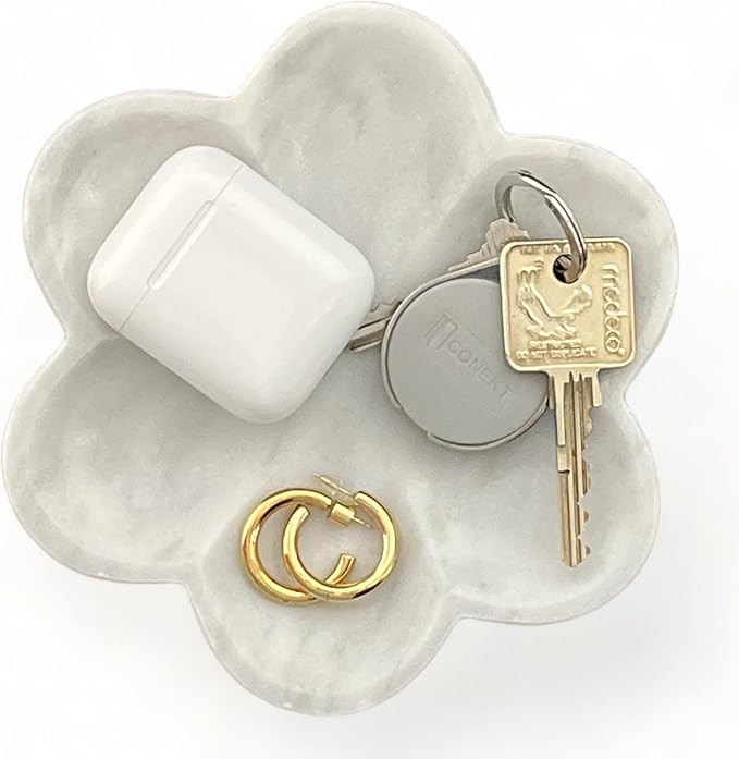 Tumbler Home Marble Ring Dish Holder, Handmade Catch All Bowl, Use as Jewelry Dish, Key Bowl or D... | Amazon (US)