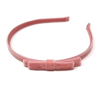 LuluLuvs Velvet Headband, Pink - Velvet Headband, Pink | Shop.com