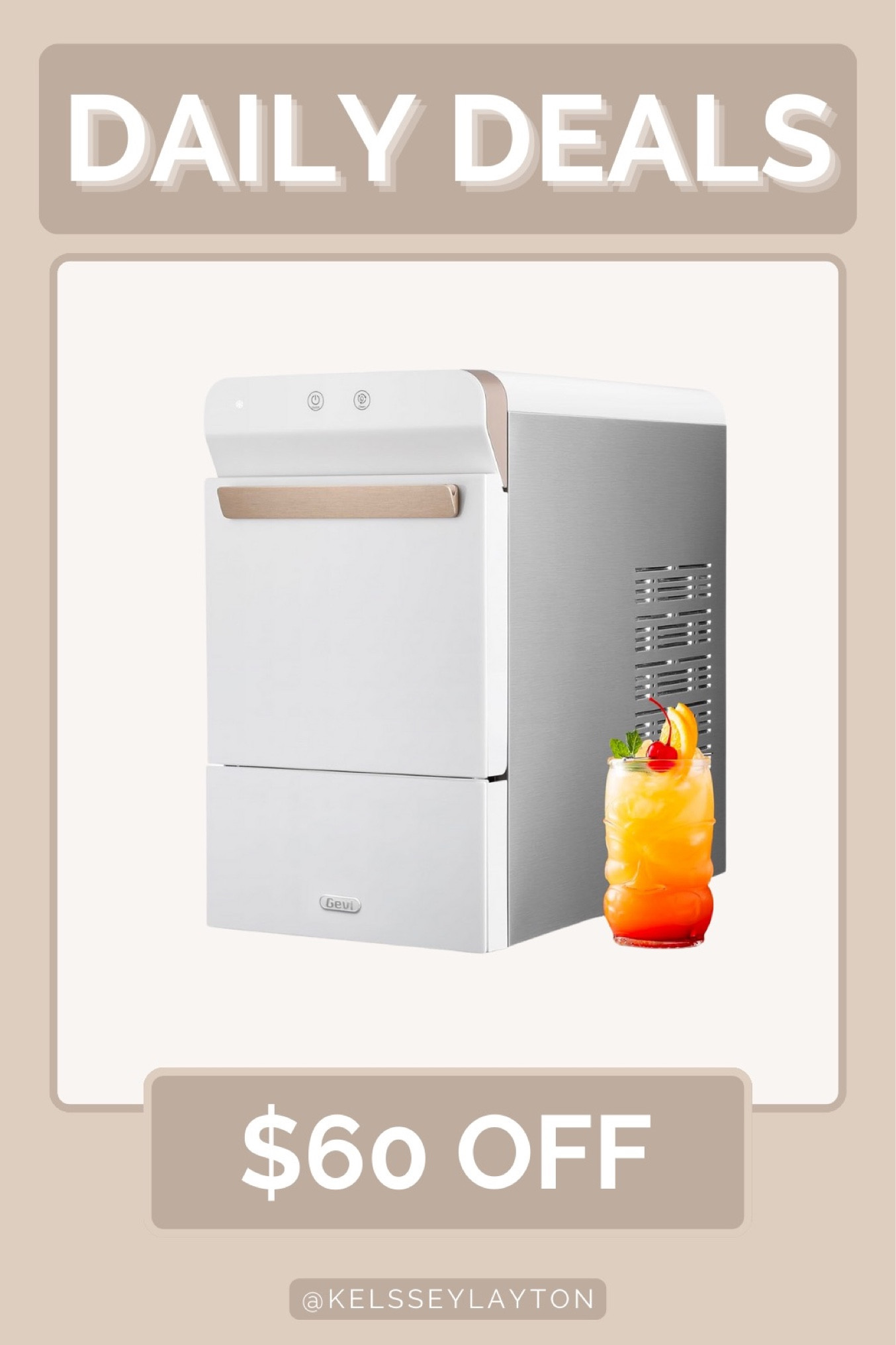 amazon daily deal, ice maker on sale 

#LTKCyberWeek #LTKhome #LTKsalealert