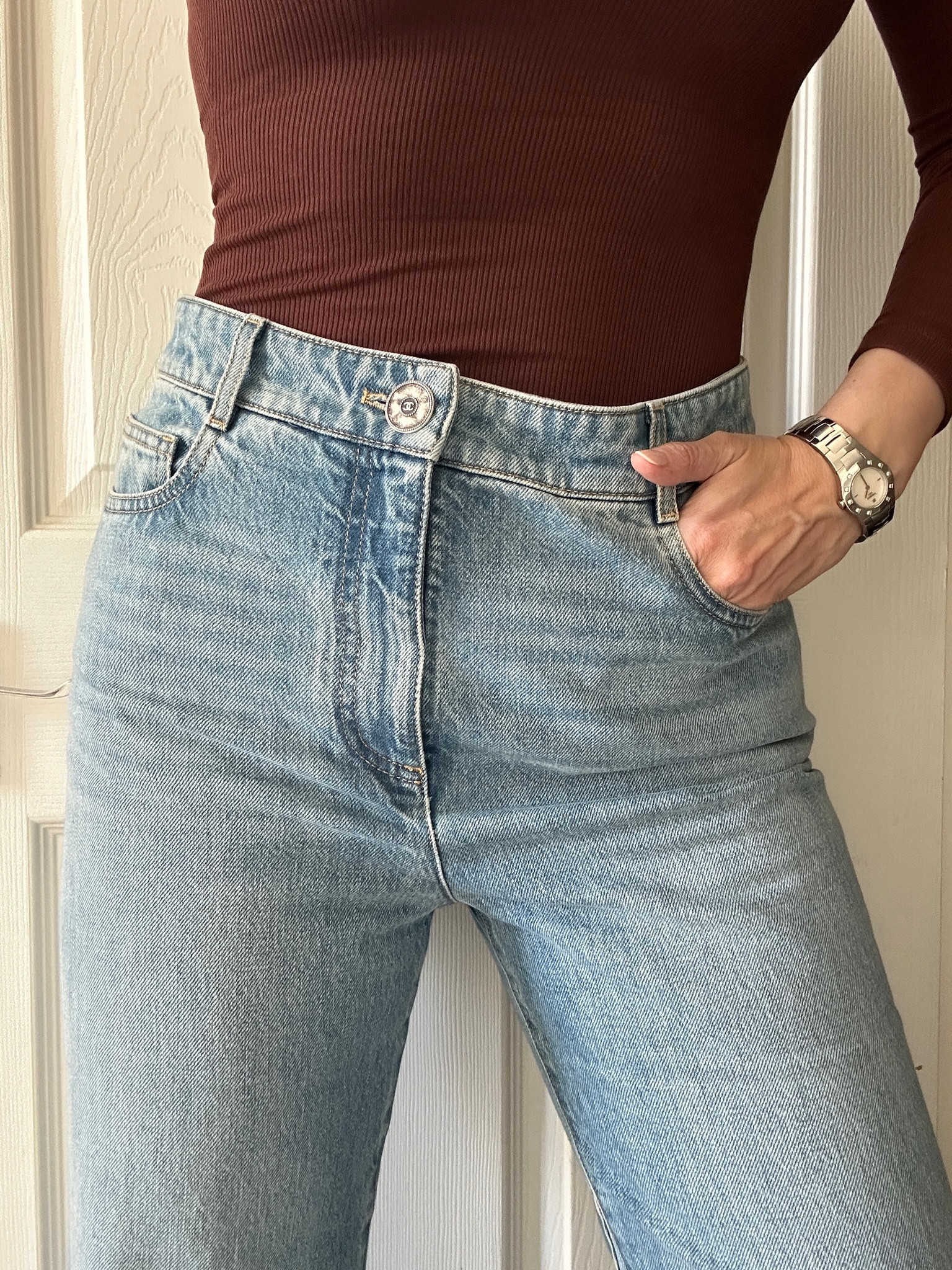 Denim + brown 🐿️🦦

#LTKstyletip #LTKworkwear #LTKeurope