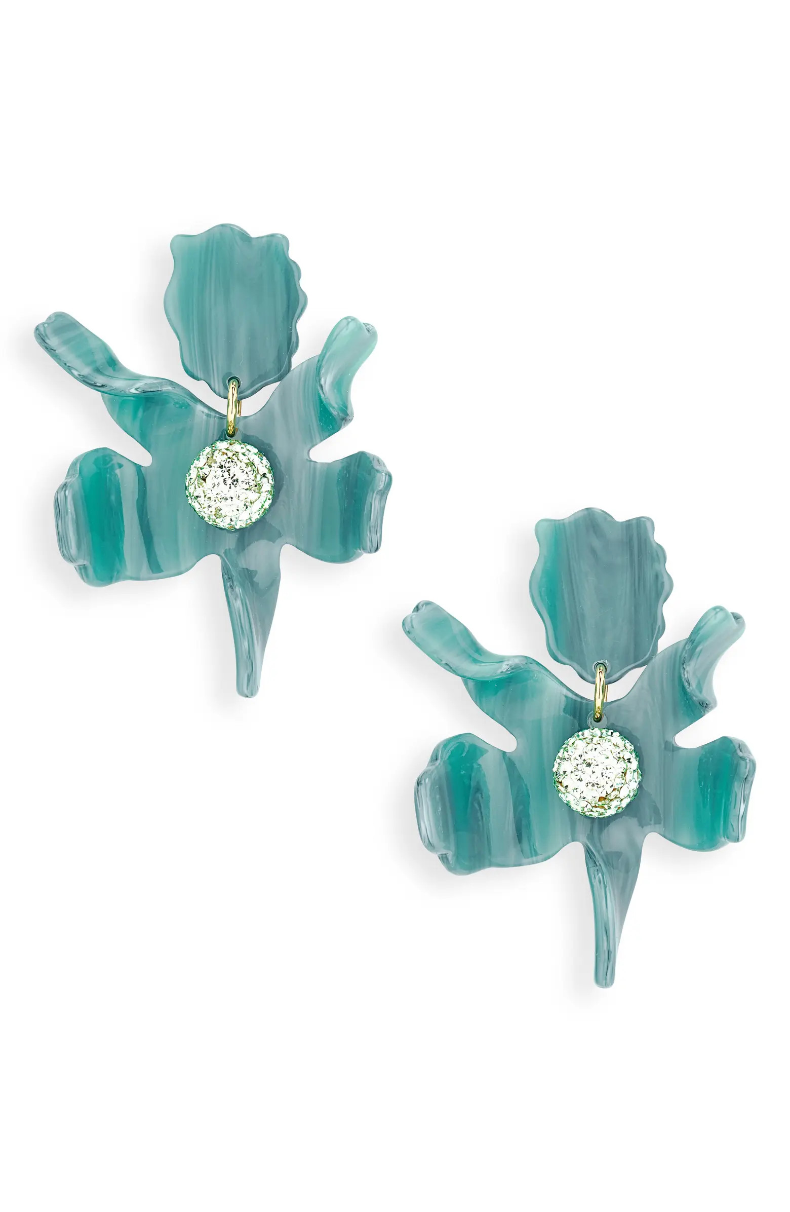 Small Crystal Lily Earrings | Nordstrom