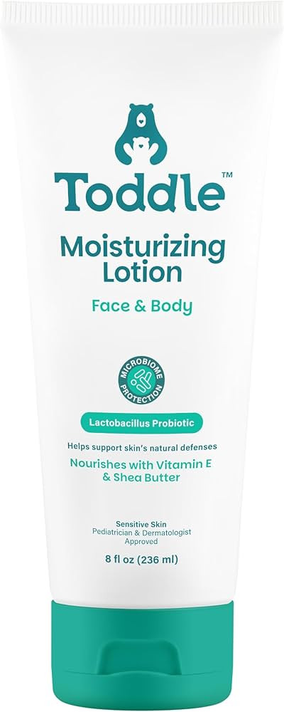 Probiotic Moisturizing Lotion for Face & Body, Eczema & Dry Skin Relief, Fragrance-Free with Vita... | Amazon (US)