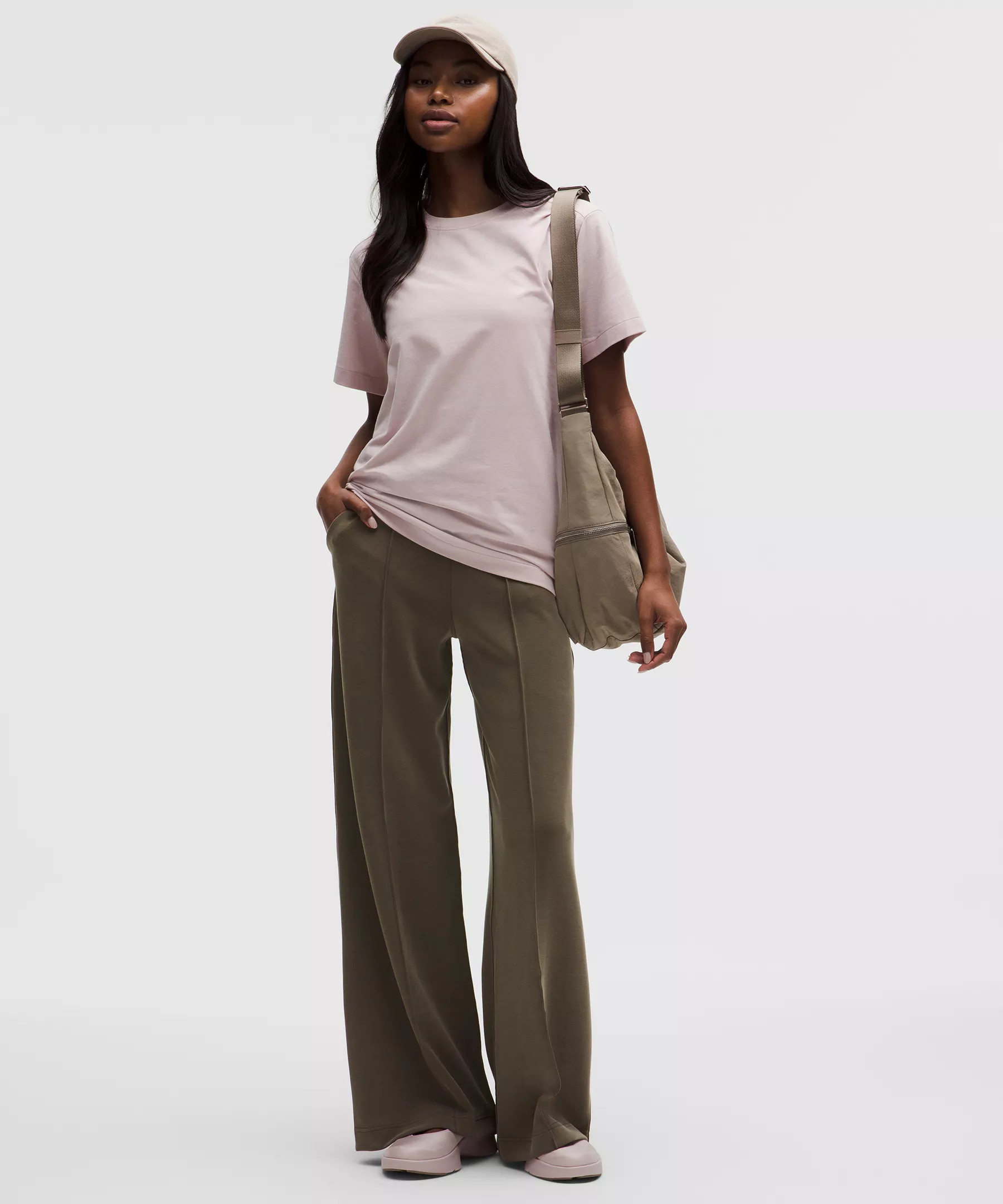 Softstreme Pintuck High-Rise Wide-Leg Pant | lululemon (CA)