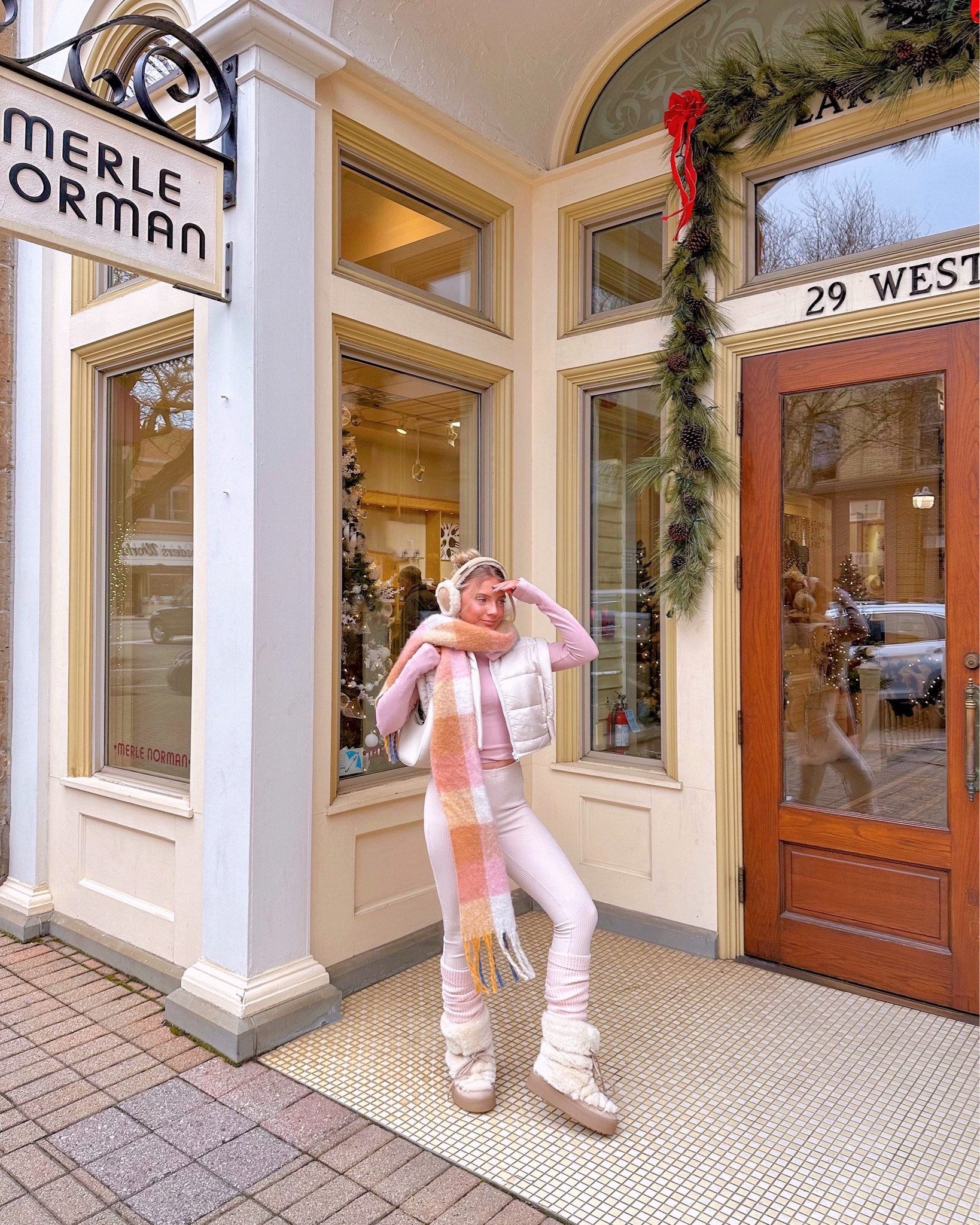 cozy & warm fits all January long 💕❄️🧸☁️✨ exact long sleeve tee and ear muffs linked (tee is a winter layering staple wearing XS & comes in lots of colors) similar styles linked for everything else 🫶🏼 

#LTKfindsunder50 #LTKSeasonal #LTKfindsunder100