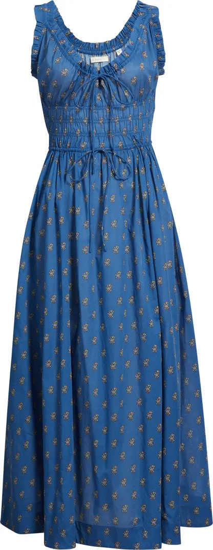 Emmaretta Sleeveless Tie Waist Maxi Dress | Nordstrom