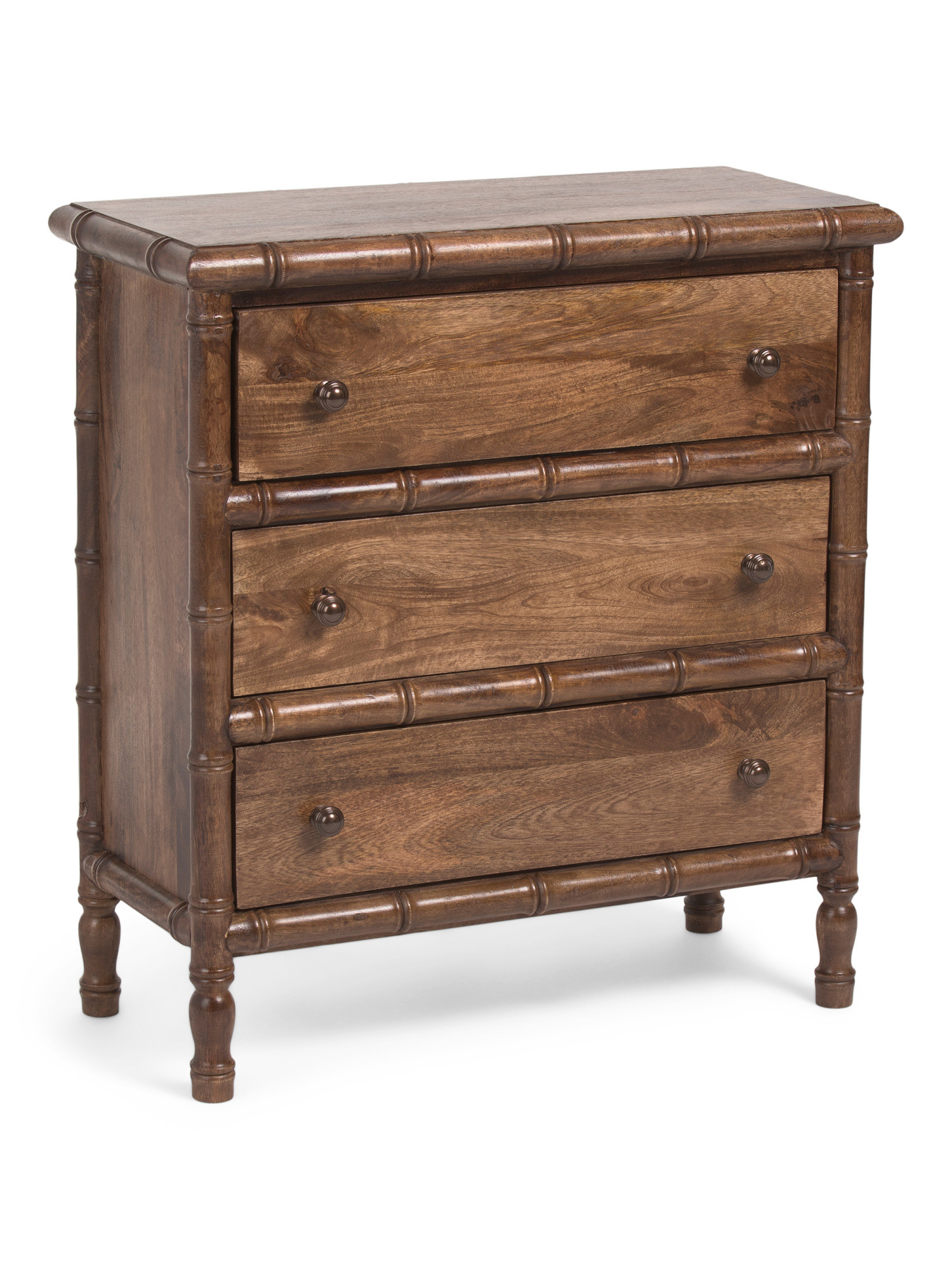 29.5x14x31.5 Solid Wood 3 Drawer Chest | TJ Maxx