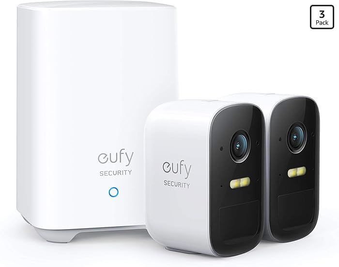 eufy Security, eufyCam 2C 2-Cam Kit, Security Camera Wireless Outdoor, Home Security System, Home... | Amazon (US)