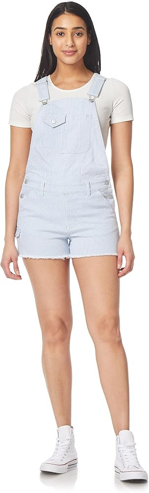 WallFlower Womens Shortalls Juniors (Standard and Plus) | Amazon (US)