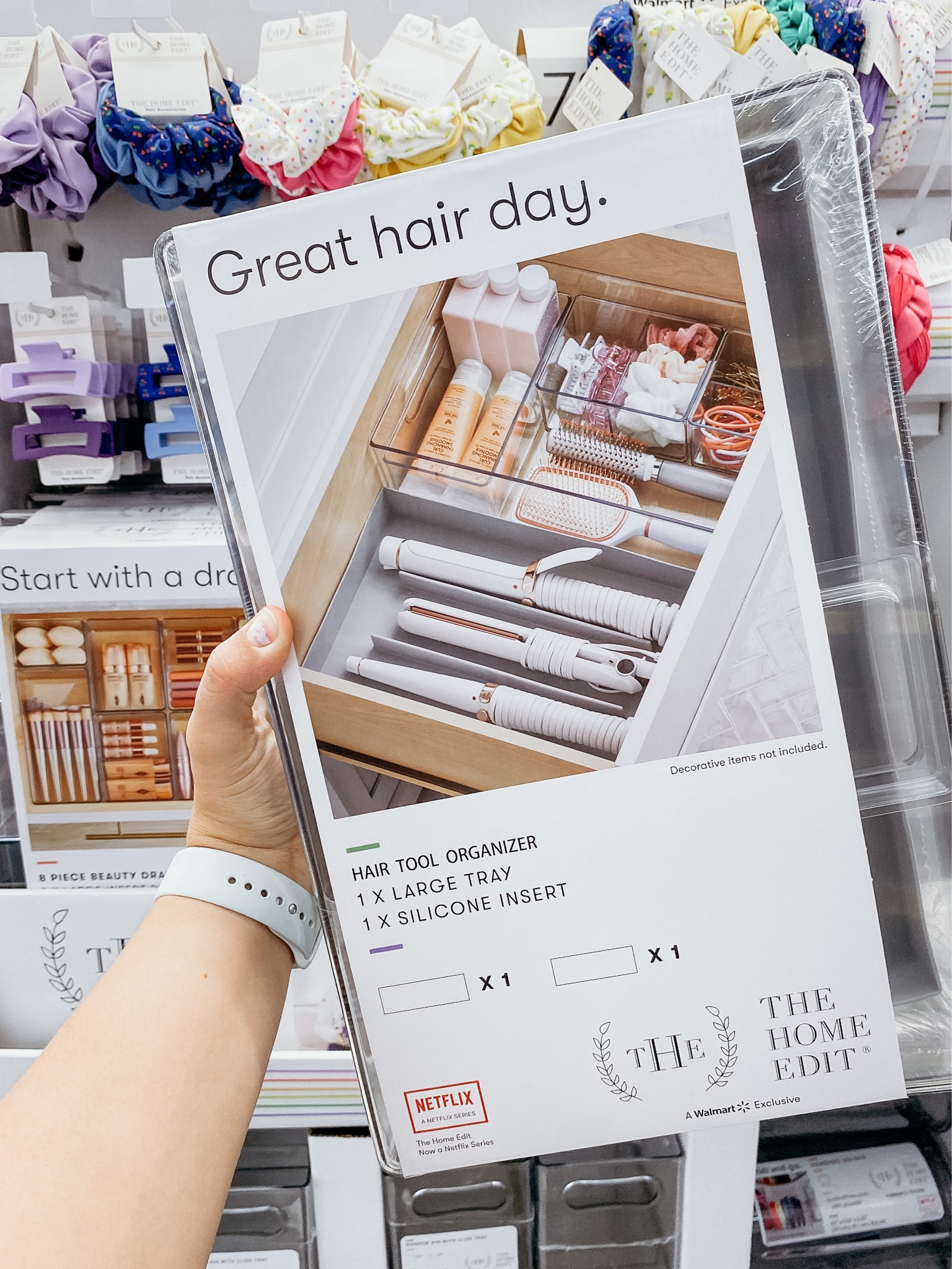 Hair tool organizer and more from The Home Edit. New at (our) Walmart 

#LTKhome #LTKbeauty