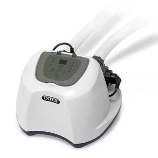 Krystal Clear 7000 Gal. Above-Ground Pool Saltwater System with Natural Chlorine Generation | The Home Depot