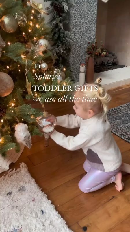 Pt2! These splurge toddler gifts have been totally worth it. We use them all the time in our house. We bought these when our daughter was between 13  months - 2 years old. They are all on sale right now for Black Friday / Cyber Monday weekend.  #toddlergift #toddlergiftideas #kidsgift

#LTKkids #LTKGiftGuide #LTKCyberWeek