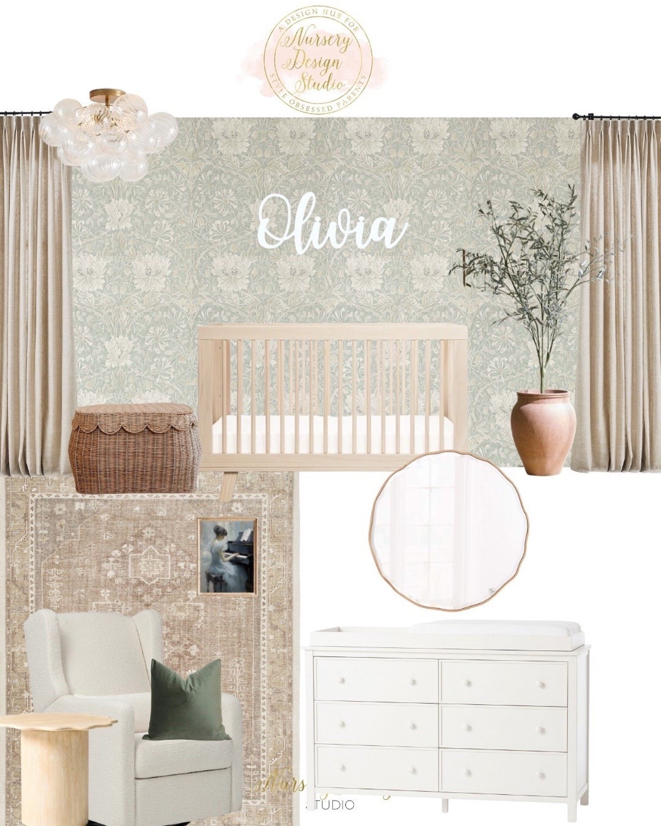 In Olivia’s nursery, every day feels more graceful, serene and endlessly beautiful. 💗

#LTKmomlife #LTKBump #LTKHome