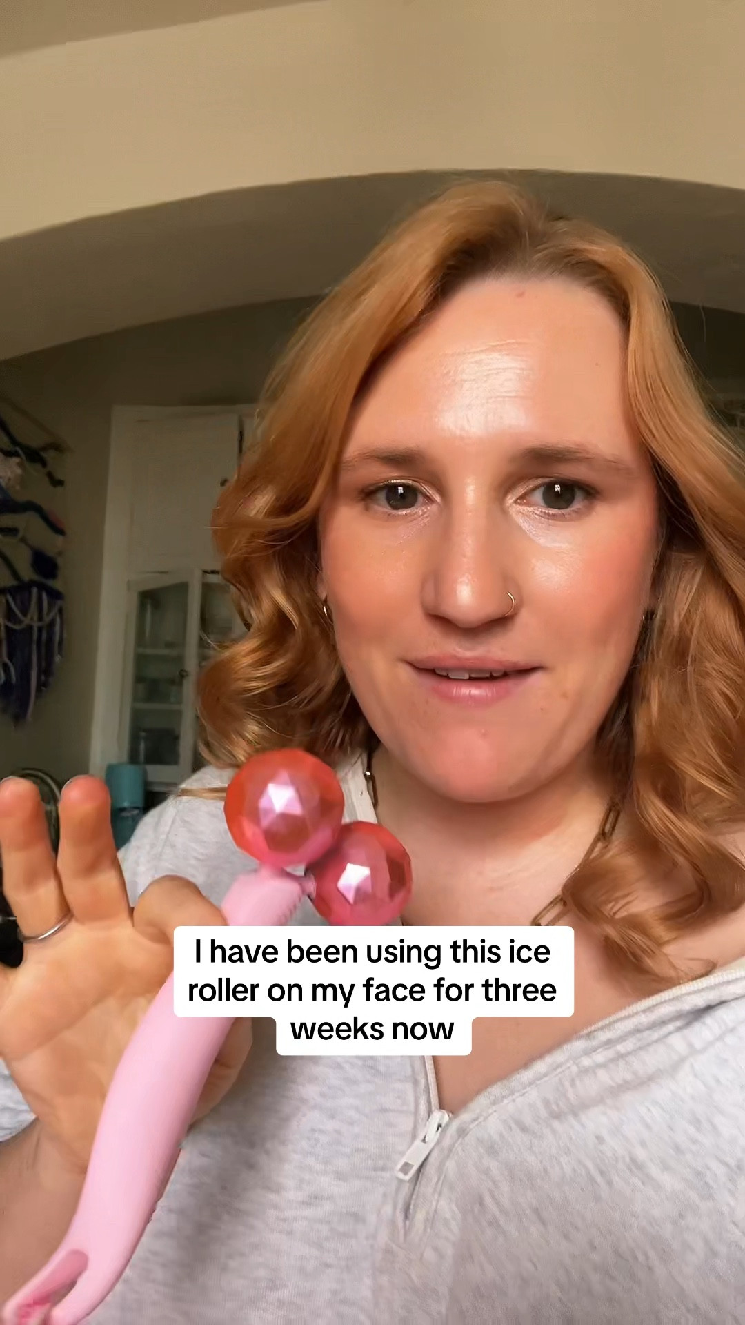 Shocked! This ice roller has replaced my gua sha morning beauty routine! It's de puffing my face and helping my cheek bones and jawline pop! #guasha #skincare #iceroller 

#LTKfindsunder100 #LTKbeauty #LTKxSephora