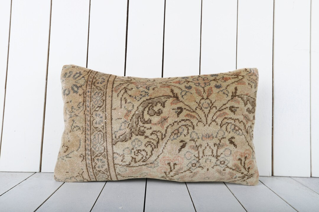 Turkish Kilim pillow, 12x20 inch, 30x50 cm kilim pillow cover, home decor, decorative throw pillo... | Etsy (US)