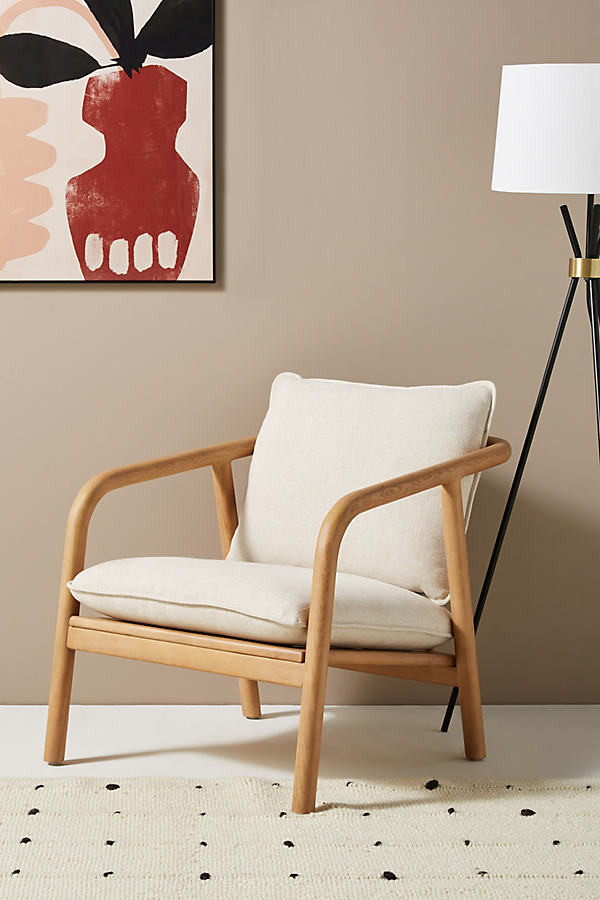 Laurel Lounge Chair By Anthropologie in Assorted | Anthropologie (US)