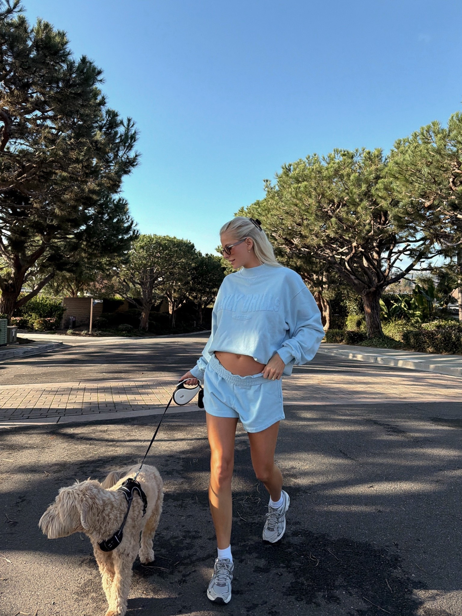 Wearing xs/s in top & bottom (linked similar top), shoes are tts! #kathleenpost

Spring transition, walk outfit, loungewear, athleisure, bump friendly, maternity outfit 

#LTKootd #LTKActive #LTKBump