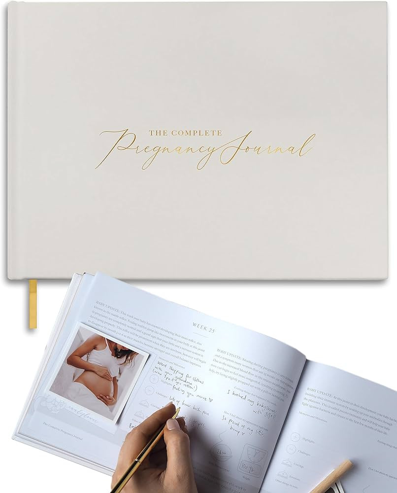 Pregnancy Journal & Memory Book - Great First Time Mom & Baby Gift - Keepsake Pregnancy Book & Jo... | Amazon (US)
