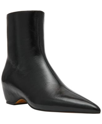 Steve Madden Women's Karlson Sculpted Wedge Booties - Natural Snake | Macy's