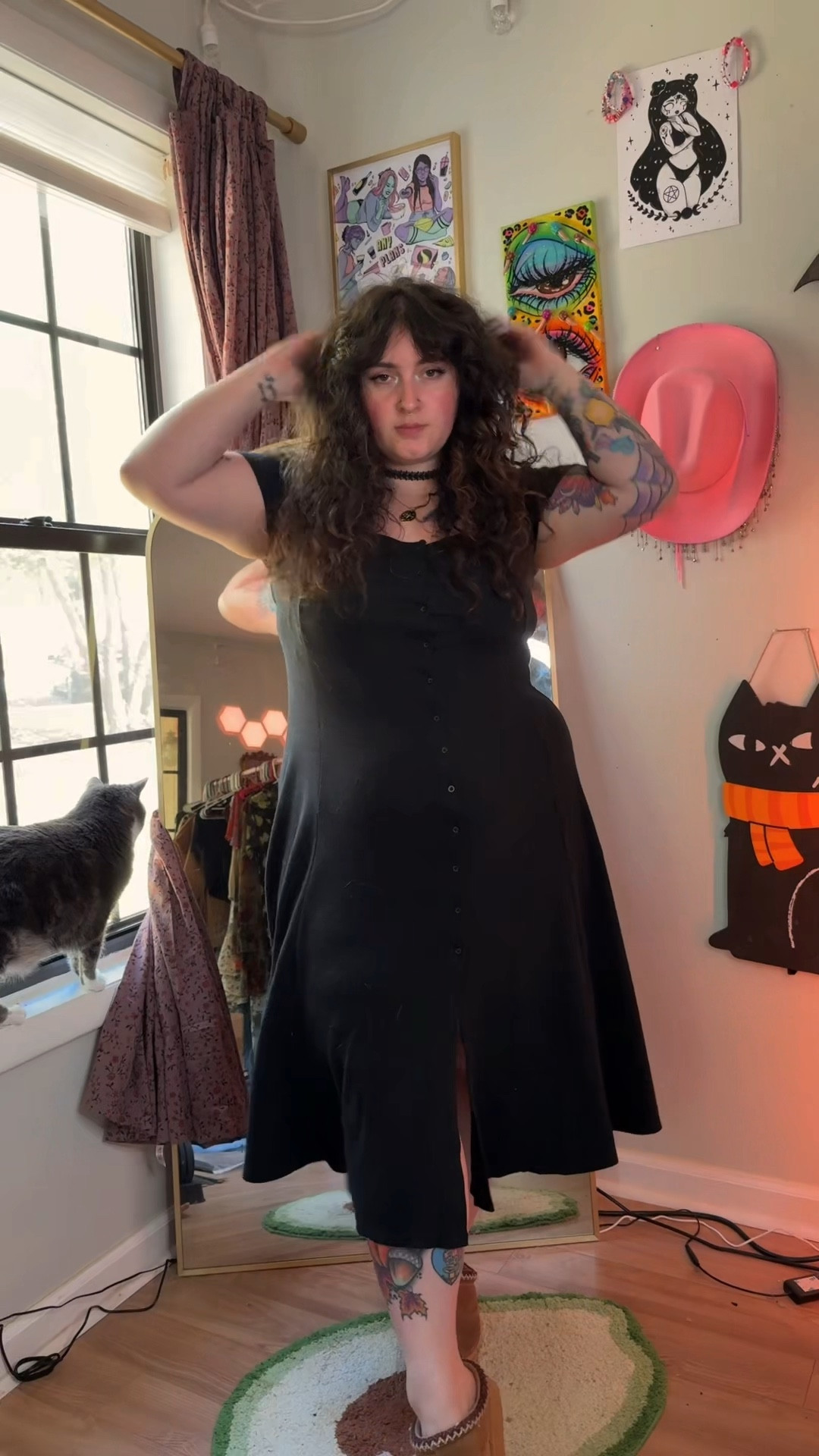 This dress hangs so well  

#LTKPlusSize #LTKMidsize