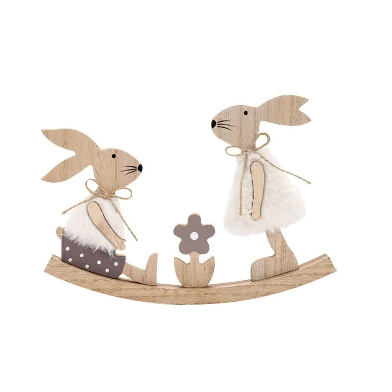 Dongrere Easter Decorations for Home, Easter Table Centerpiece Signs, Wooden Easter Decoration, T... | Walmart (US)