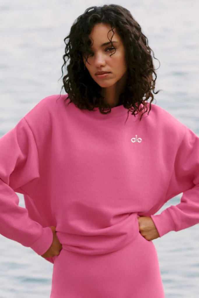 Accolade Crew Neck Pullover - Paradise Pink | Alo Yoga (US)