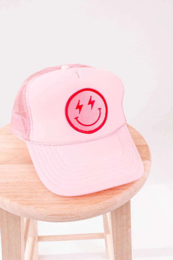 Make You Smile Hat - Pink | The Impeccable Pig