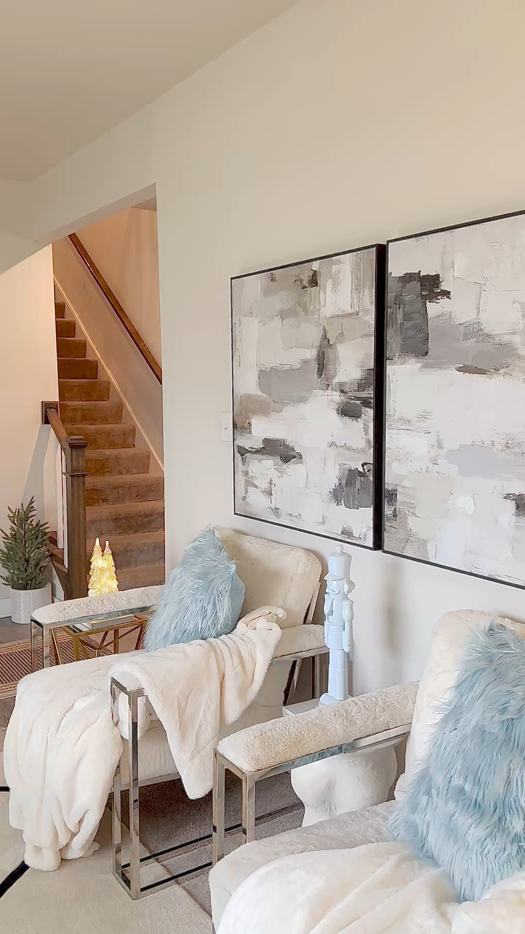 Winter wonderland inspired Christmas 

#LTKHoliday #LTKHome #LTKSeasonal