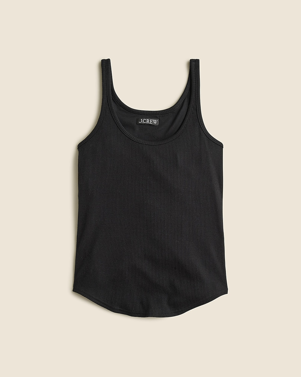 Vintage rib shelf-bra tank top | J. Crew US