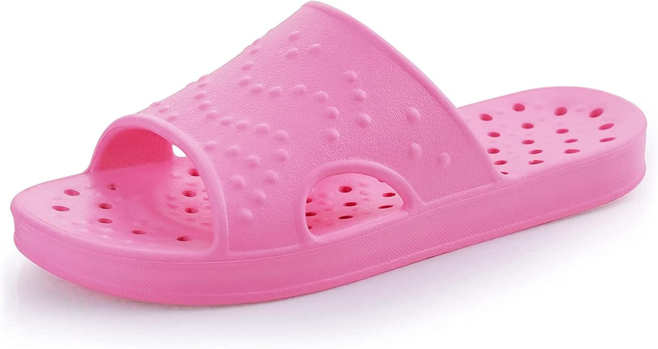 shevalues Shower Shoes for Women with Arch Support Quick Drying Pool Slides Lightweight Beach San... | Amazon (US)