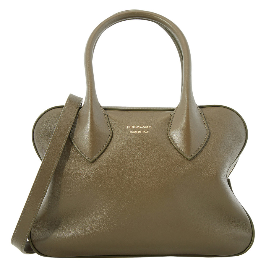 Ferragamo Top Handle Leather Bag | Jomashop.com & JomaDeals.com