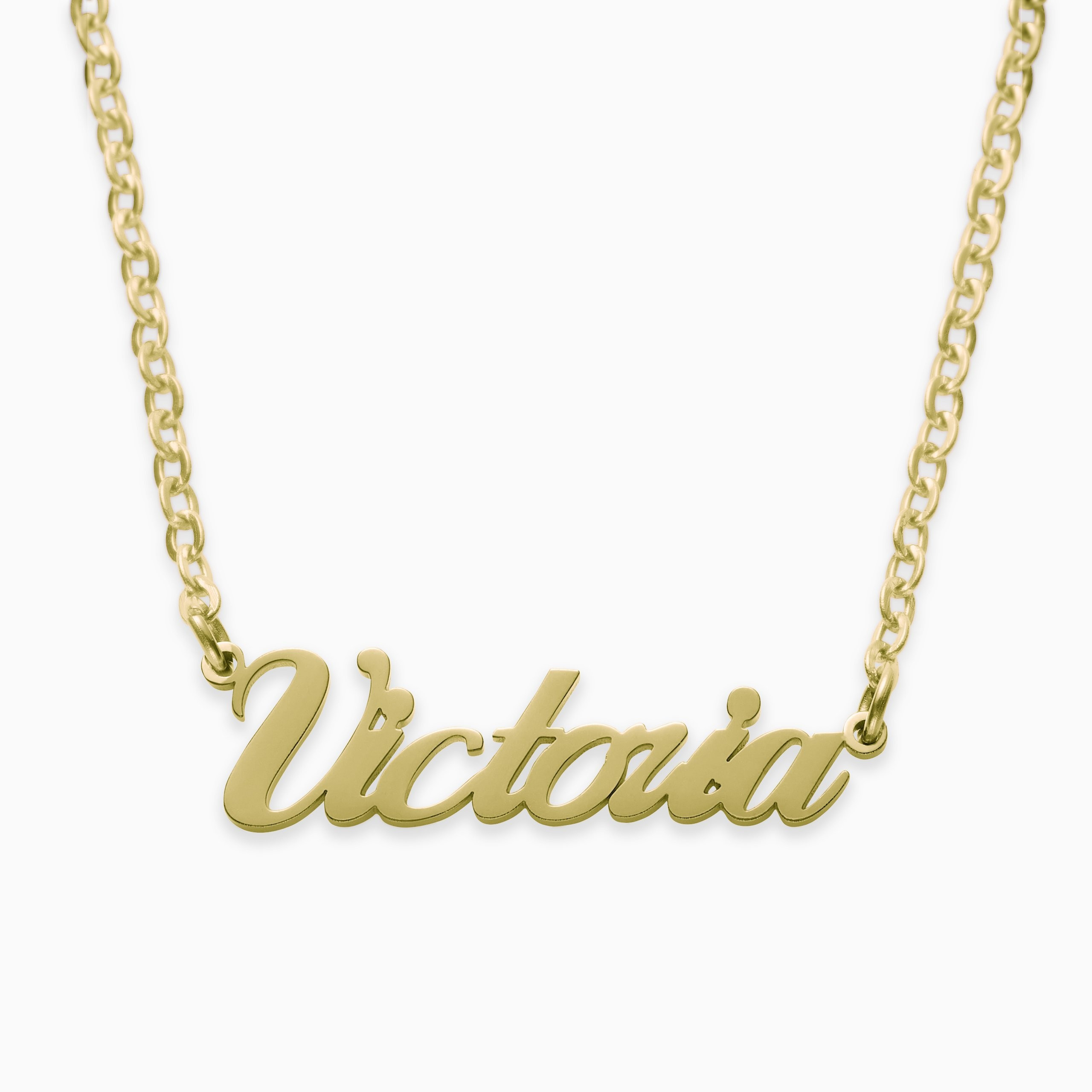 Aria Name Necklace | Mint & Lily