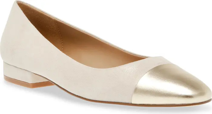 Blair Cap Toe Ballet Flat (Women) | Nordstrom