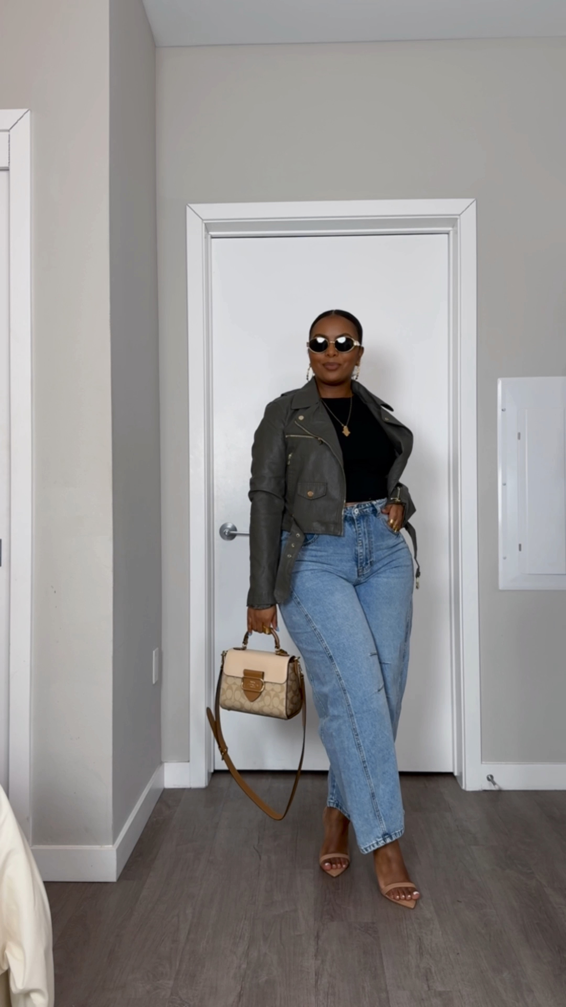 Amazon fashion is definitely coming through with these beautiful everyday pieces ! Absolutely loving these jeans and jacket. 

Sizing: 5’2” 155lbs wearing size 8 in the jeans and M on the jacket. They both fit true to size  

#LTKSeasonal #LTKFindsUnder100 #LTKStyleTip