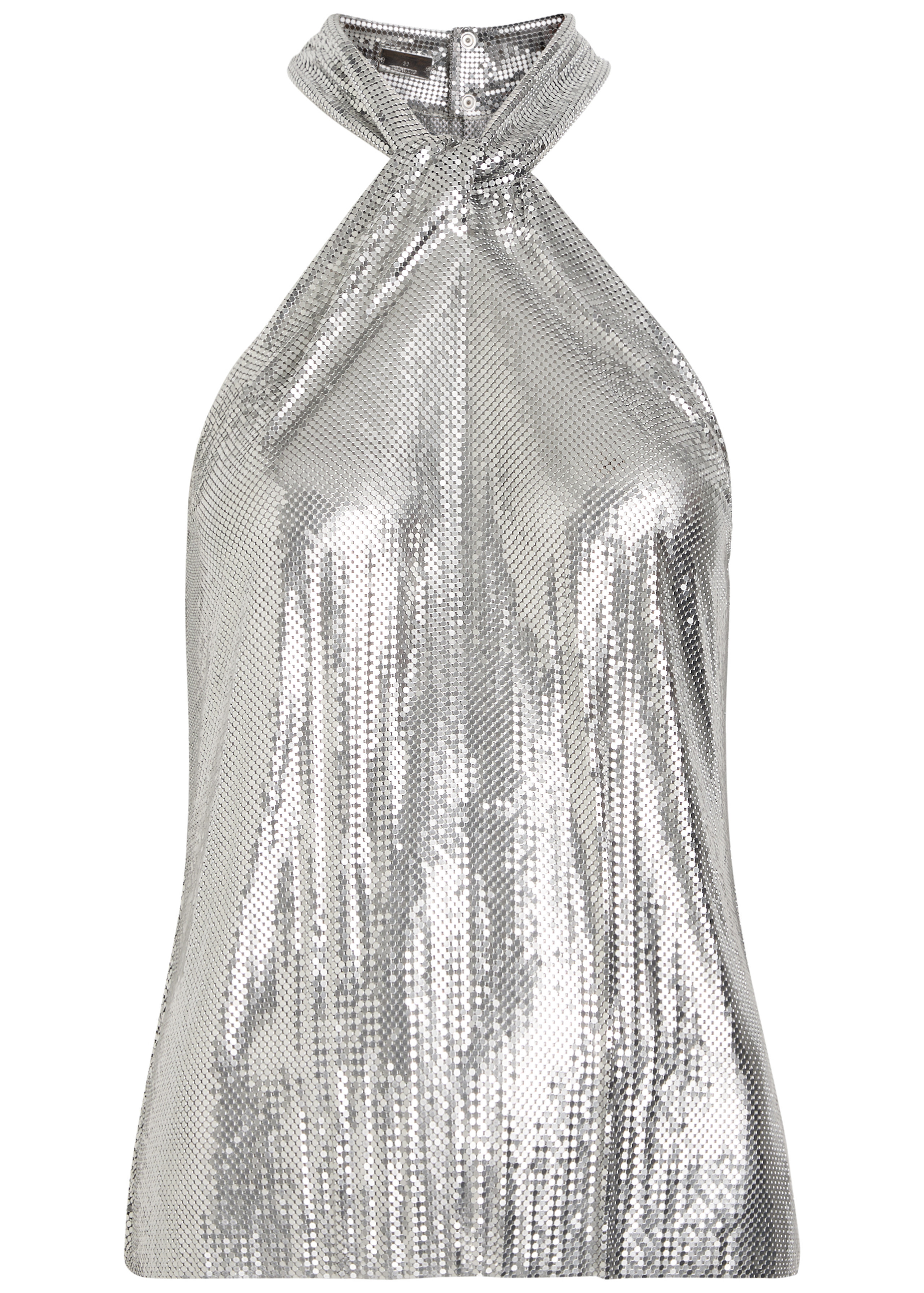 Halterneck chainmail top | Harvey Nichols