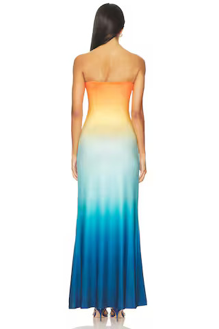 Kleo Maxi Dress in Pina Colada Ombre | Revolve Clothing (Global)