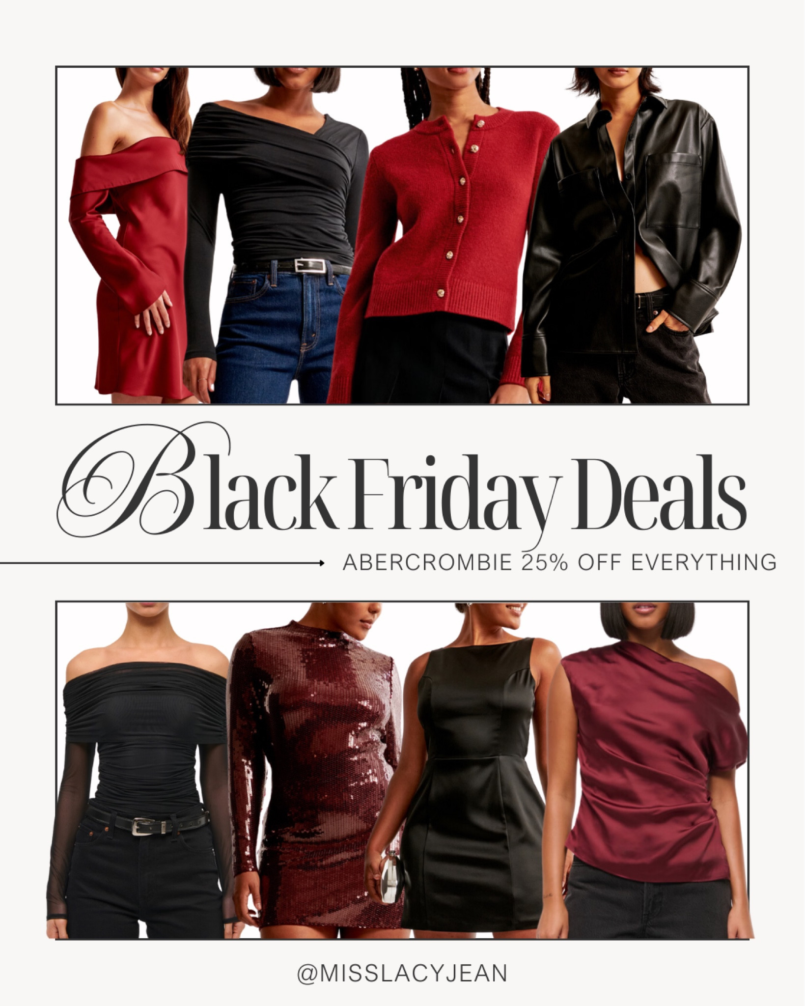 Black Friday Deals - 25% Off At Abercrombie ✨

black friday deals // black friday 2024 // black friday sale // abercrombie and fitch // abercrombie dress // abercrombie sweater dress // abercrombie coat // gifts for her // gift ideas for her // gift guide for her

#LTKStyleTip #LTKFindsUnder50 #LTKCyberWeek