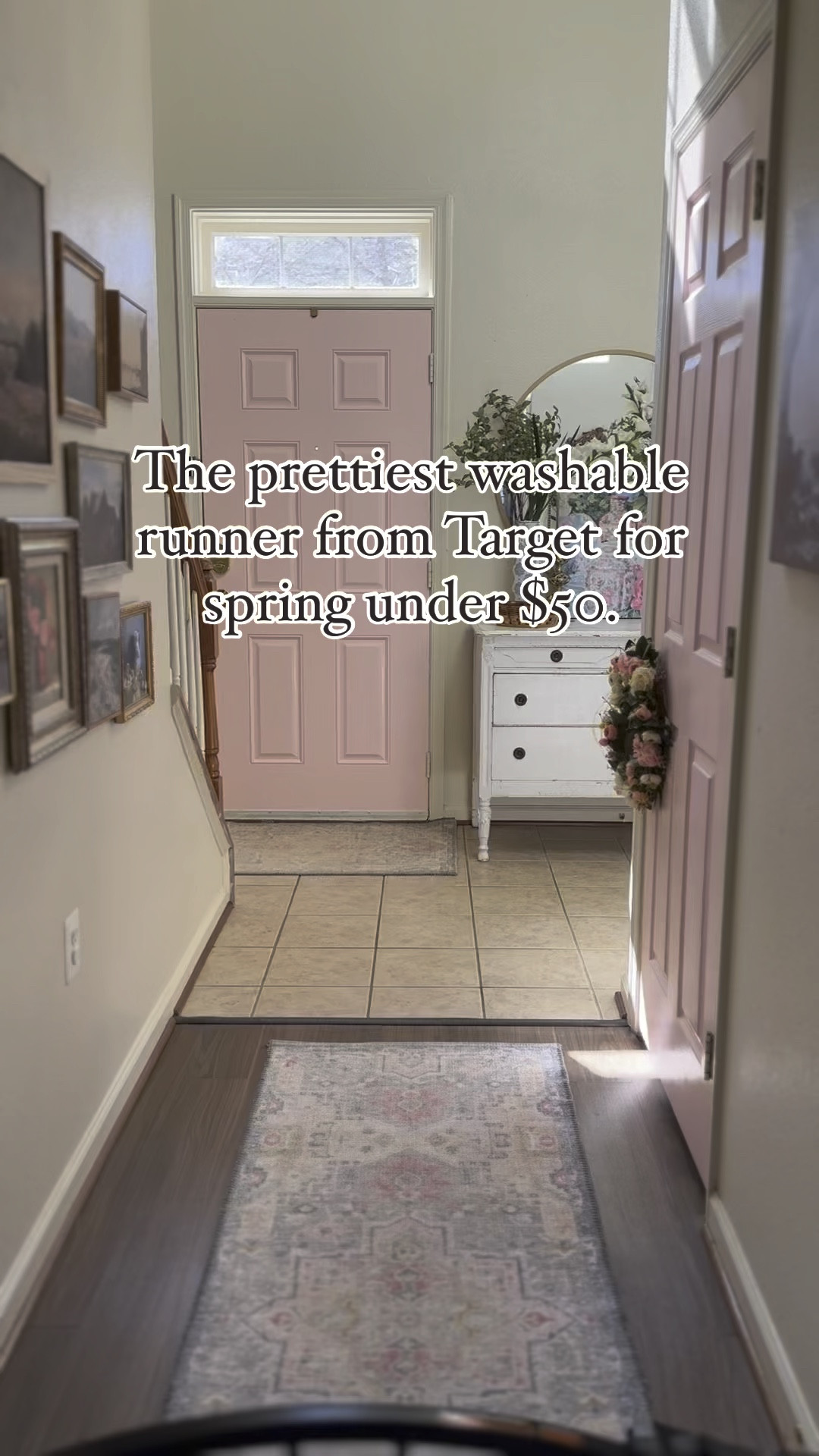So pretty and easy to wash/maintain! 


Rug, home, entryway, decor

#LTKFindsUnder50 #LTKVideo #LTKHome