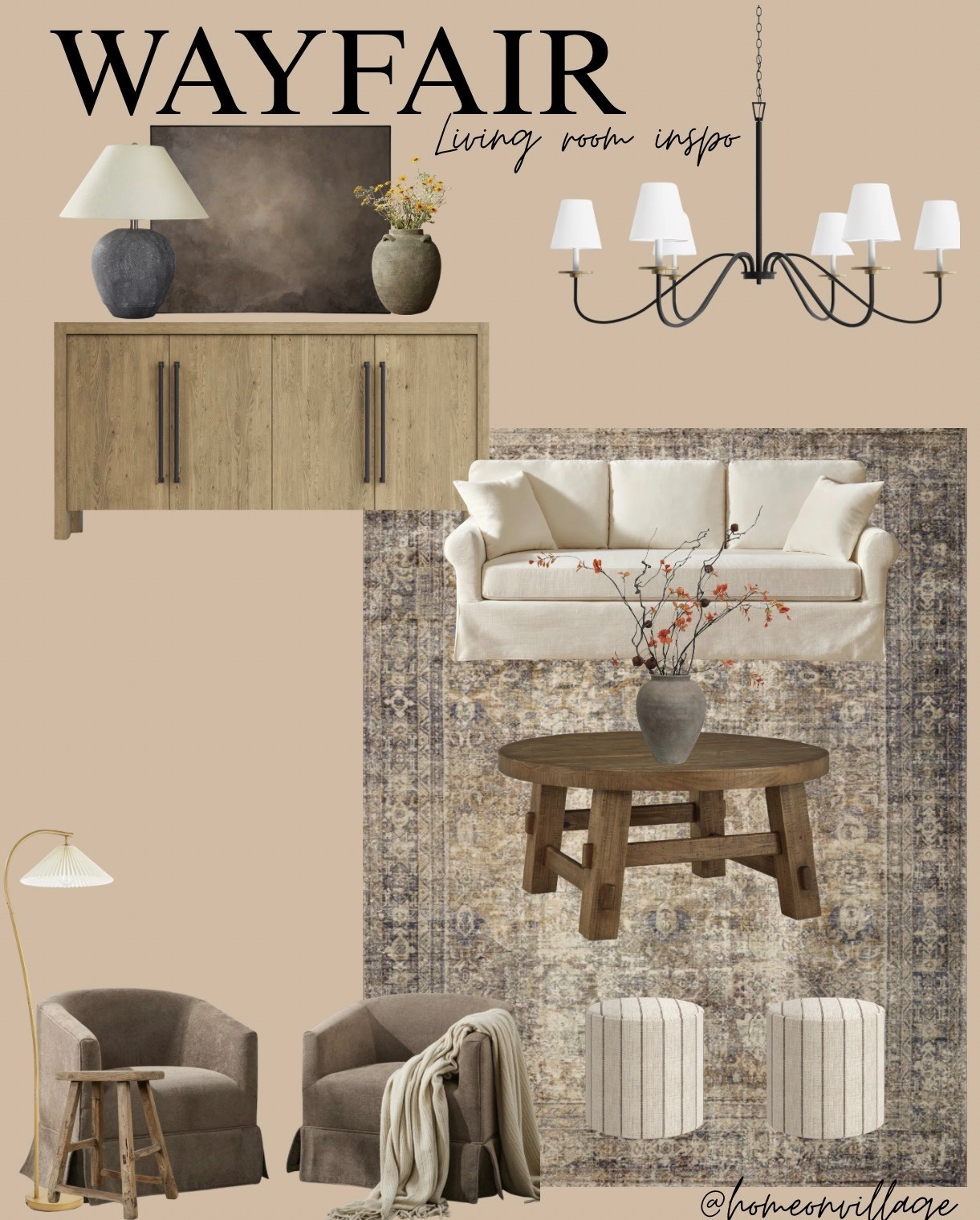 Wayfair Living Room Inspo 😍🤌🏼

#LTKSaleAlert #LTKU #LTKHome