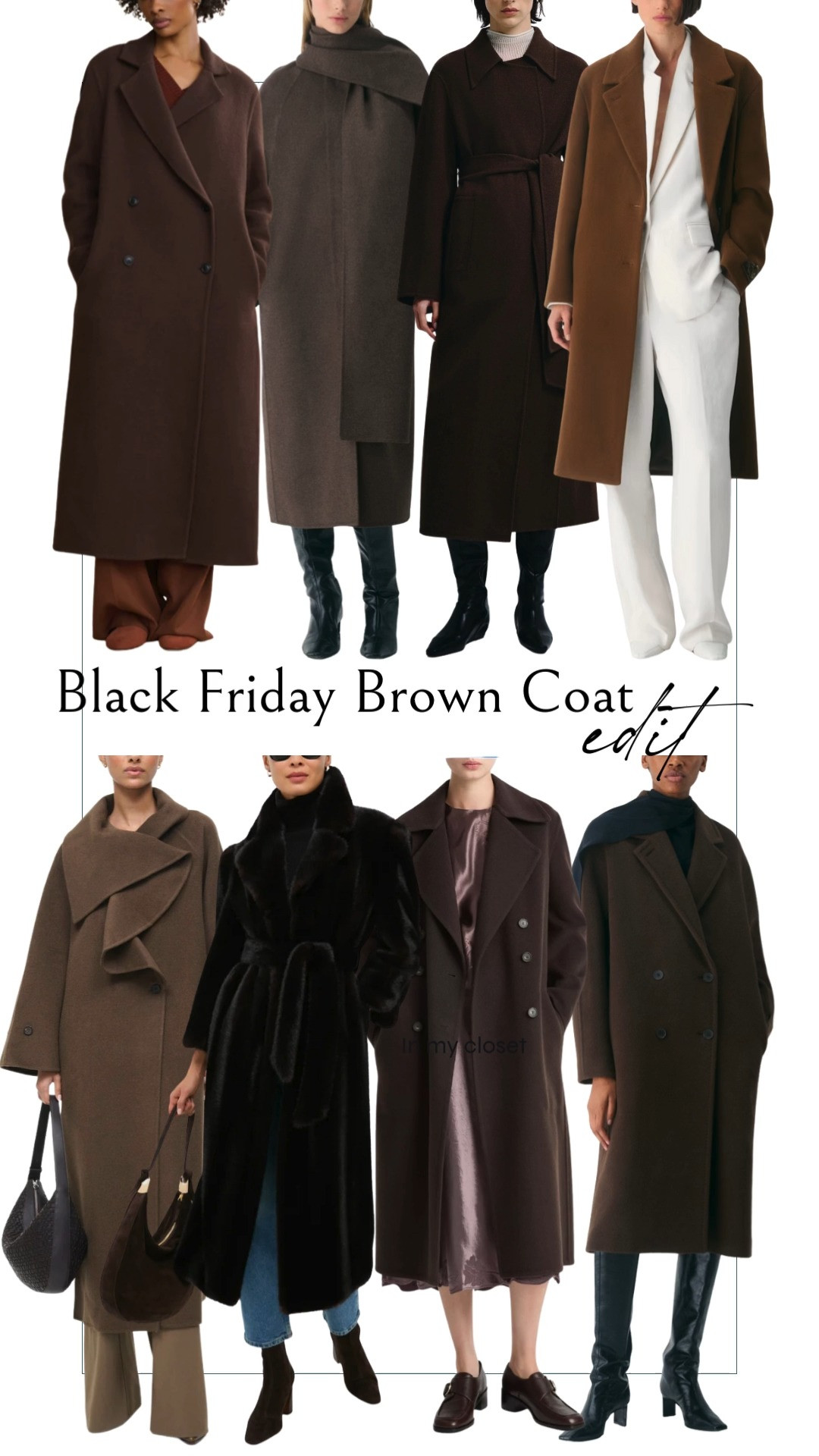 Brown coats on sale 🤎 A few price points and styles here! 

 #LTKCyberWeek #LTKSaleAlert
