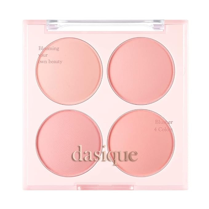 Dasique Blending Mood Cheek #07 Candy Berry | 4 Blendable Shades in Lightweight Smooth Powder | V... | Amazon (US)