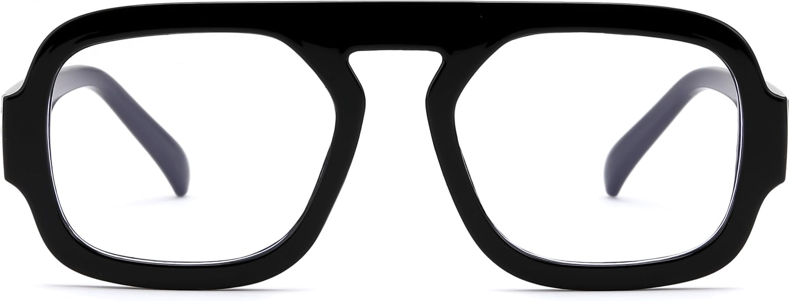 FEISEDY Fashion Blue Light Blocking Glasses for Woman Men Trendy Vintage Square Frame Stylish Fak... | Amazon (US)